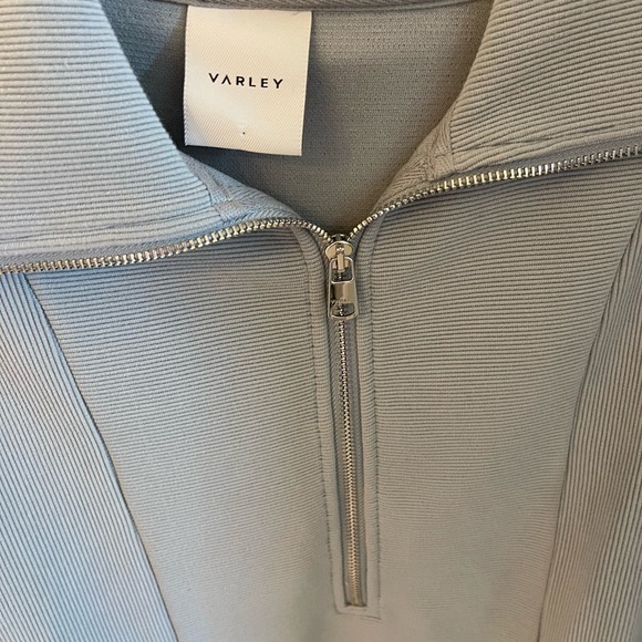 Varley Light Blue Half-Zip Pullover - Picture 2 of 5